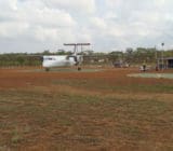 Apron area after EBS Surface Seal Tulawaka mine airstrip apron area