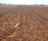 Gravel Airstrip with highly visible FOD