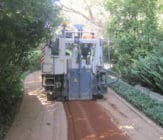 Scarifying the surface to depth of stabilization gravel road technology