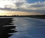 Kalahari Airstrip after EBS Surface Seal Central Kalahari Airstrip