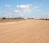Mine Haul Road Diversion Wearing Course properly prepared