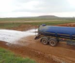 EBS Surface Seal Application on Access Road Mine Access Road EBS Surface Seal Application