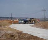 EBS Mix-in and Stabilization of Mine Access Road Mine Access Road EBS Stabilization
