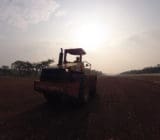 Compaction of surface prior to EBS Surface Seal Tulawaka airstrip preparation