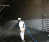 Durasolution application to decline Decline dust control