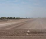 Kalahari Airstrip before EBS application Kalahari Airstrip