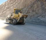Tracked Vehicle movement in open pit Open Pit Fugitive Dust Abatement