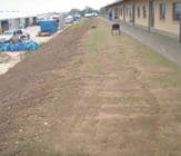 Before Hydro Seeding Application Slope reinforcement