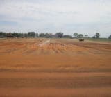 Final surface preparation of Taxiway