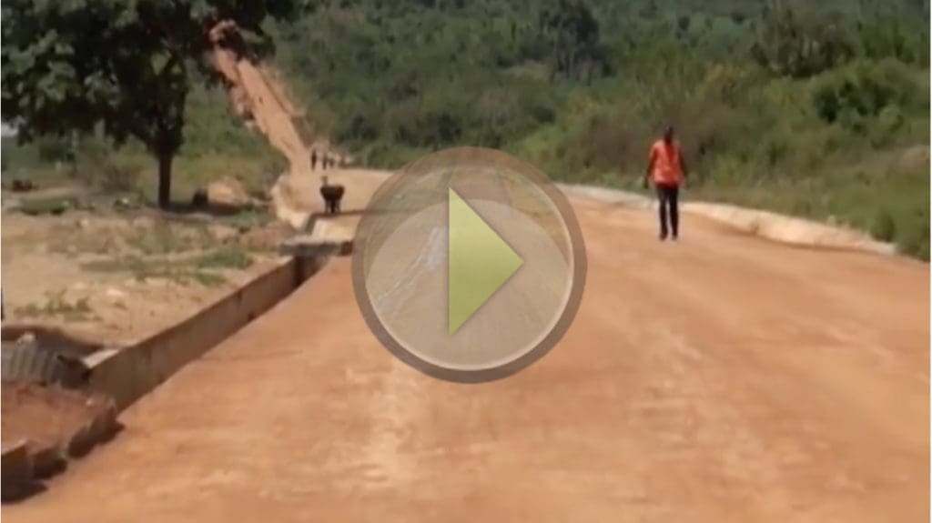 An area of the Molege Road link to the Owo Township Road was selected to perform a demonstration with the Engineered Base Stabilizer (EBS) to show the advantages over the asphalt method.