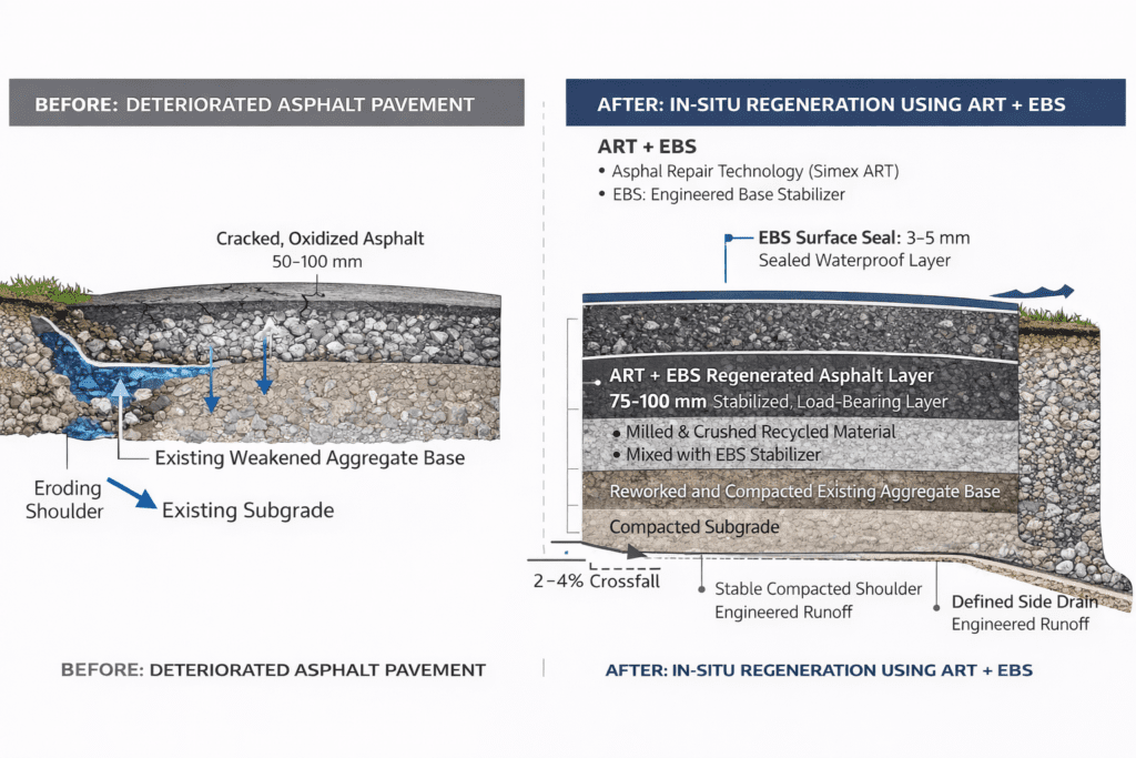 Asphalt Structure Comparison